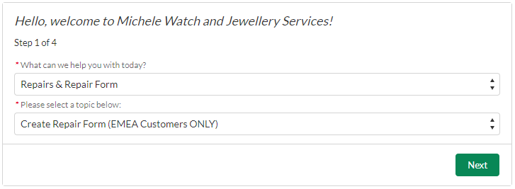 How Do I Request A Repair? display picture 1